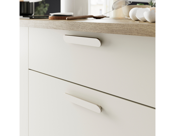 Lot de 6 poignées de meuble "Marick" - Entraxe 128 mm - Cooke and Lewis - Brico Dépôt