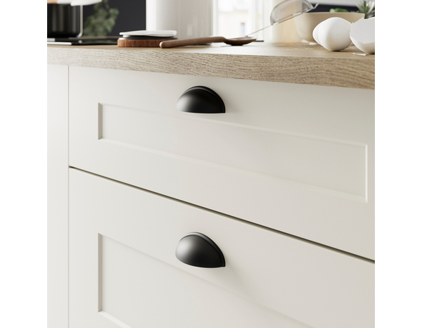 Lot de 6 poignées de meuble "Arcles" - Entraxe 64 mm - Cooke and Lewis - Brico Dépôt