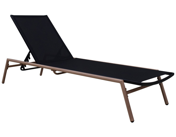 Bain de soleil aluminium imitation bois - Brico Dépôt