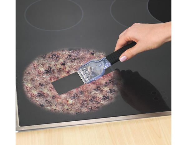 Grattoir plaque vitrocéramique expert - Noir - Brico Dépôt