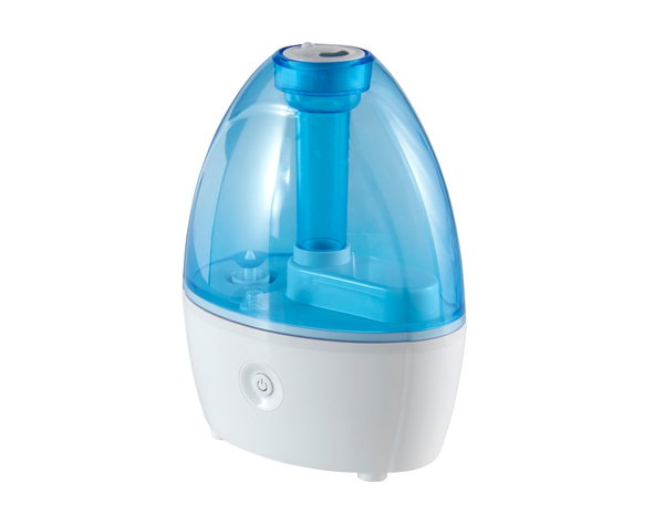 Mini humidificateur pour chambre - Blanc et bleu - Brico Dépôt