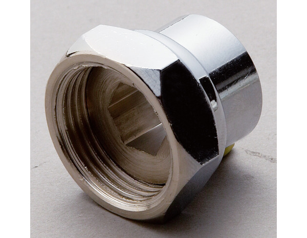 Raccord de conversion en laiton chromé - 15 x 21 mm - Somatherm - Brico Dépôt