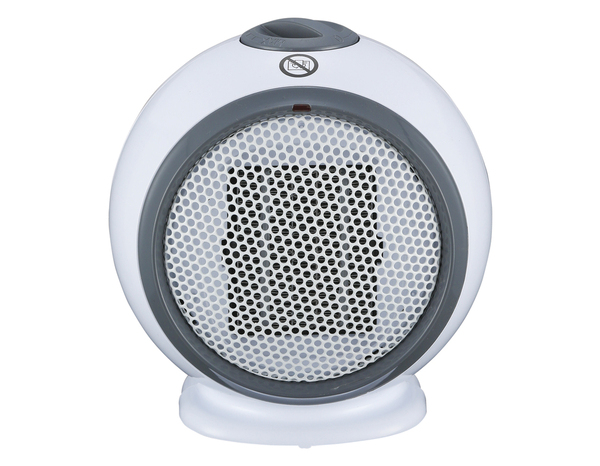 Mini radiateur soufflant gris - 500 W - Brico Dépôt