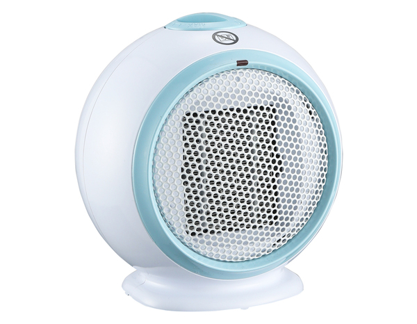 Mini radiateur soufflant bleu - 500 W - Brico Dépôt