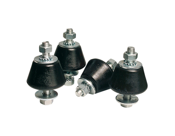 Lot de 4 silentblocs anti vibrations, climatiseur mural - Brico Dépôt