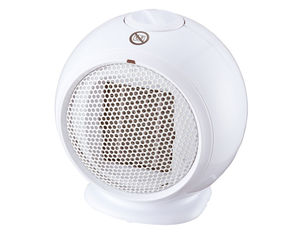 Mini radiateur soufflant 500 W blanc - Brico Dépôt