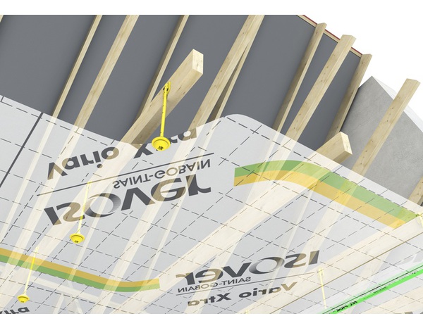Lot de 50 suspentes "Intégra 2" pour laine de verre Ép. 200-240 mm - Isover - Brico Dépôt