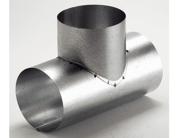 Raccord en T mâle pour le raccordement de 3 gaines de ventilation d’air chaud - Distrib'Air - Brico Dépôt