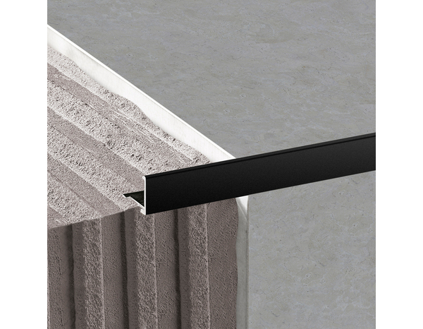 Profile équerre alu 2,50 m x 8 mm - noir - Brenner - Brico Dépôt