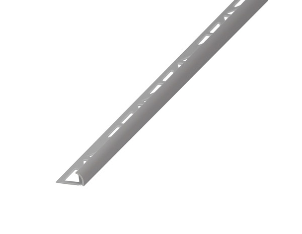 Profile 1/4 rond pvc 2,50 m x 9 mm - gris - Brenner - Brico Dépôt