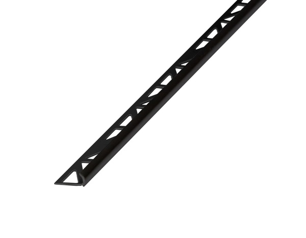 Profile 1/4 rond pvc 2,50 m x 9 mm - noir - Brenner - Brico Dépôt