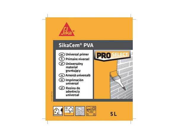 Primaire universel d'adhérence Sikacem PVA - bidon 5 L - Sika - Brico Dépôt