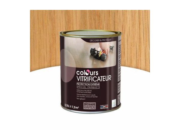 Vitrificateur intérieur satin 0,75 l - Colours - Brico Dépôt