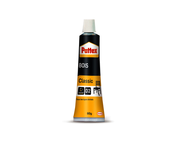 Colle à bois hautement résistante, blanche, tube de 60 g - Pattex - Brico Dépôt