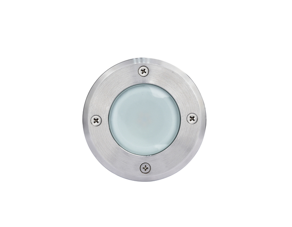 Spot extérieur LED rond "Triolio"enterrer - Marque BLOOMA - Brico Dépôt
