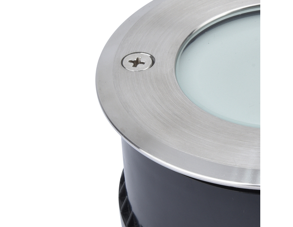 Spot extérieur LED rond "Triolio"enterrer - Marque BLOOMA - Brico Dépôt