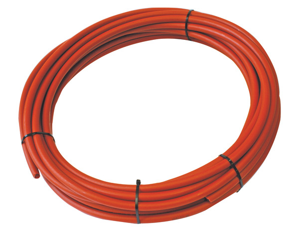 Couronne tube PER nu rouge Ø12 - 25 mètres - Brico Dépôt