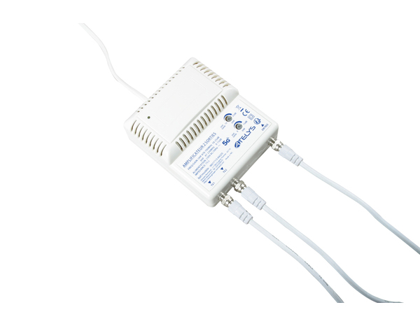 Amplificateur blindé TNT 2S «F» 5G - Optex - Brico Dépôt