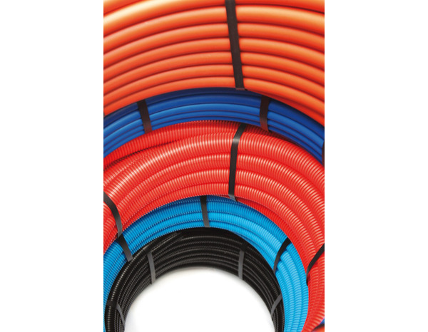 Couronne tube PER nu bleu Ø16 - 25 mètres - Somatherm - Brico Dépôt