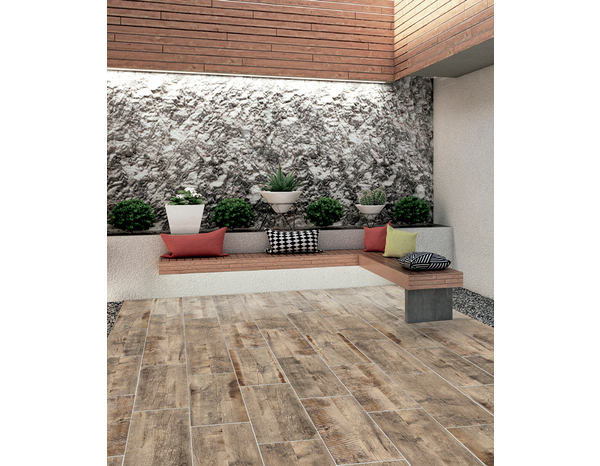 Carrelage de sol extérieur "Avoriaz" Grip - l. 30 x L. 60,3 cm - Brico Dépôt