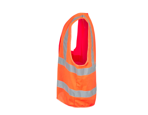 Gilet de sécurité haute visibilité orange taille L - Brico Dépôt