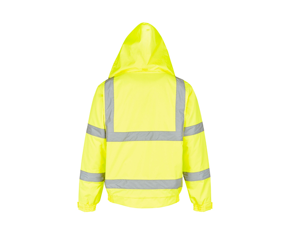 Veste de travail haute visibilité jaune taille L - Brico Dépôt