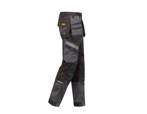Pantalon de travail Kirksey n/gris taille 38 - Brico Dépôt