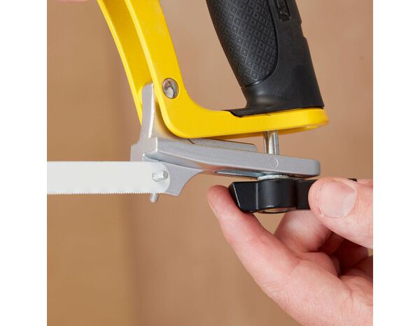 Scie à métaux bimatière Turbocut 2 angles de coupe - Stanley - Brico Dépôt