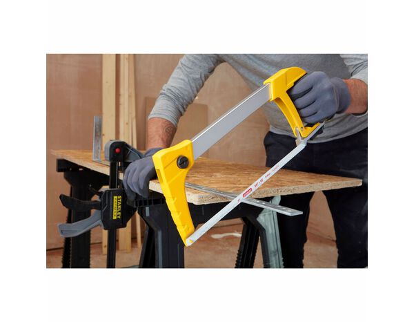 Scie à métaux bimatière Turbocut 2 angles de coupe - Stanley - Brico Dépôt