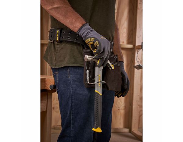 Marteau arrache-clous 450 g avec manche en fibre de verre - Stanley - Brico Dépôt