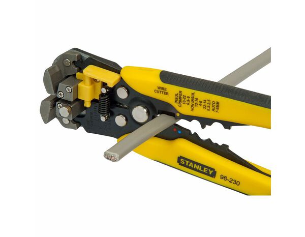 Pince à dénuder automatique 203 mm avec corps en acier - Stanley Fatmax - Brico Dépôt