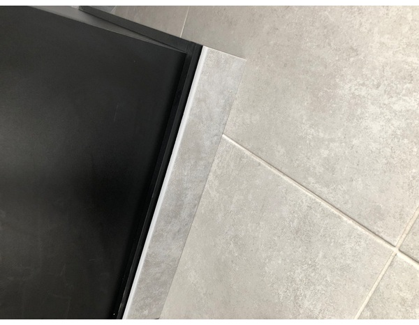 Plinthe pour carrelage de sol intérieur "Montceau" gris - l. 9,5 x L. 60,3 cm - Brico Dépôt