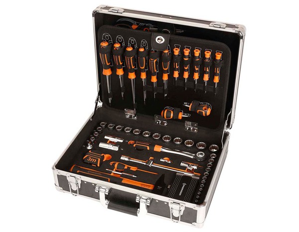 Malette en aluminium 45x34x16 cm de 120 pièces - MAGNUSSON - Brico Dépôt