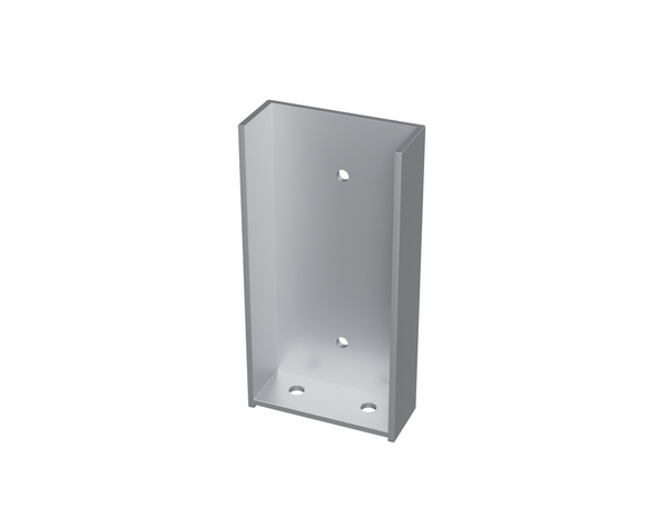 Platine de fixation poteau 80 x 80 mm "Almo" - Brico Dépôt