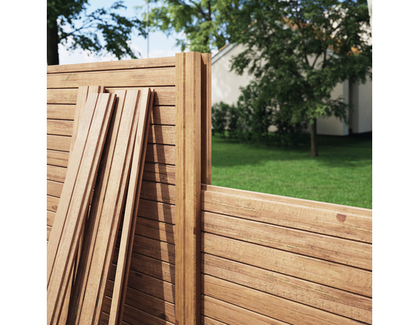 Poteau "Skimia" classe 4 - P. 9 x H. 240 x EP. 4,5 cm - Marque BLOOMA - Brico Dépôt