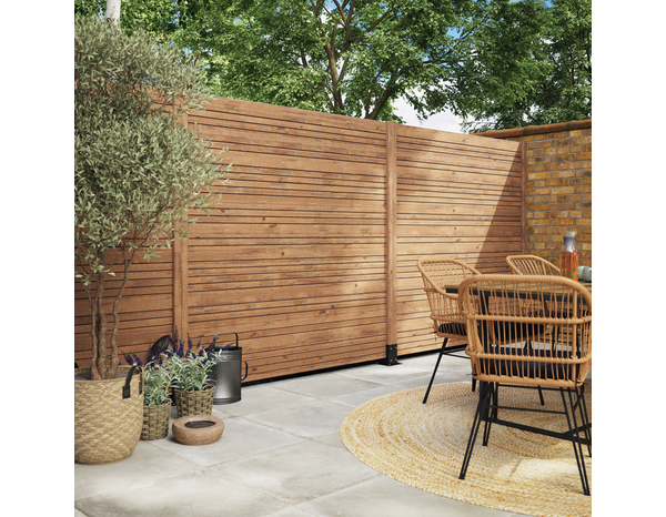 Panneau occultant "Skimia" H. 60 x L. 180 x EP. 2,8 cm - Marque BLOOMA - Brico Dépôt