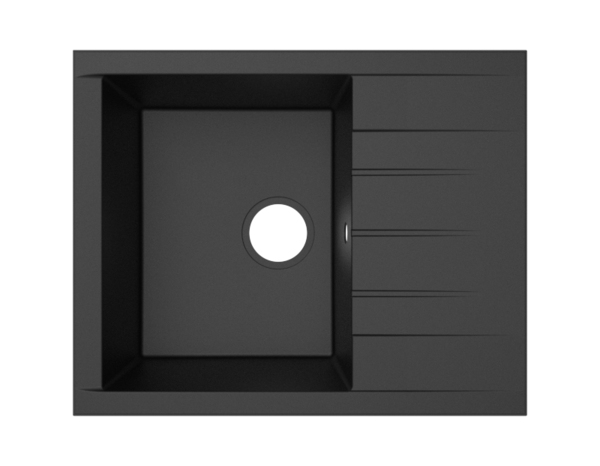 Évier en résine "Ising XS" noir - 1 cuve - Cooke and Lewis - Brico Dépôt