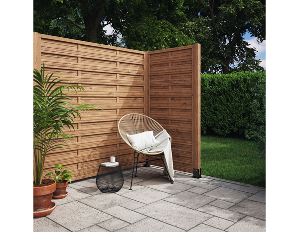 Panneau occultant "Cimia" H. 180 x L. 180 x EP. 3,5 cm - Marque BLOOMA - Brico Dépôt