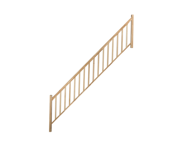 Balustrade verticale en hêtre "Fineas" escalier droit - Brico Dépôt