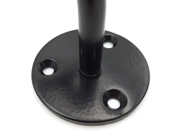 Support métal noir pour garde de corps - GEOM - Brico Dépôt