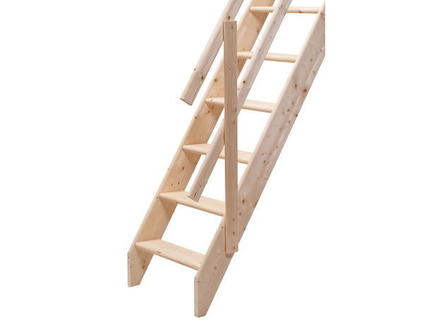 Echelle de meunier en sapin + rampe H. 2,84 m - Brico Dépôt