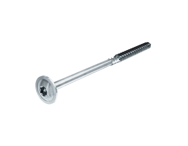 Vis charpente tête large plate Torx filetage partiel 8 x 160 mm - Brenner - Brico Dépôt