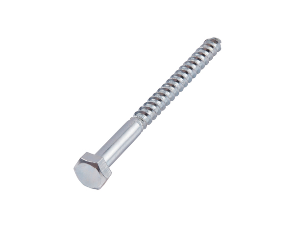 Boite de 2 kg de tirefonds tête hexagonale 8 x 100 mm acier au carbone - Brenner - Brico Dépôt