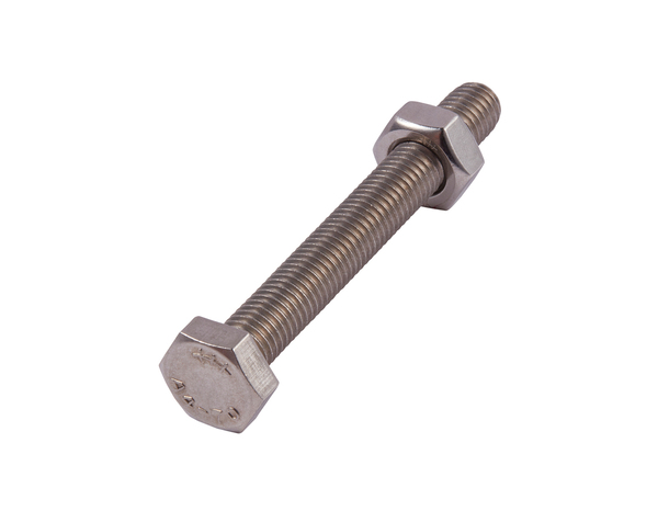 Sachet de 10 boulons tête hexagonale 10 x 80 mm acier inoxydable A4 - Brenner - Brico Dépôt