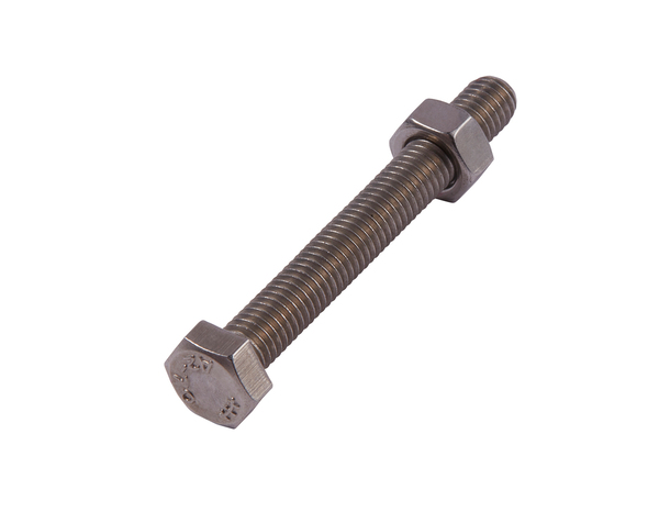 Sachet de 50 boulons tête hexagonale 5 x 30 mm acier inoxydable A2 - Brenner - Brico Dépôt