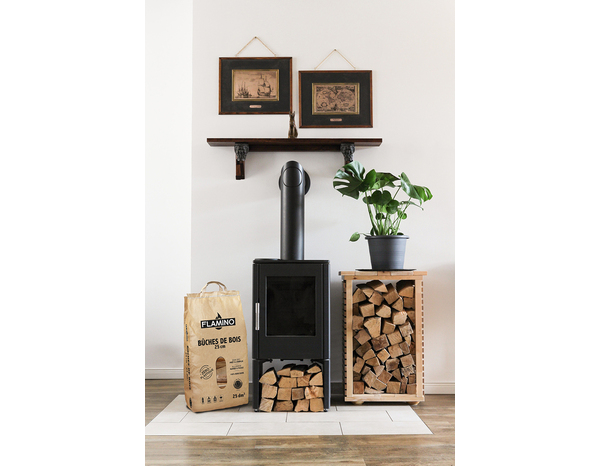 Sac bûches de bois de 25 cm - 25 dm³ - Brico Dépôt