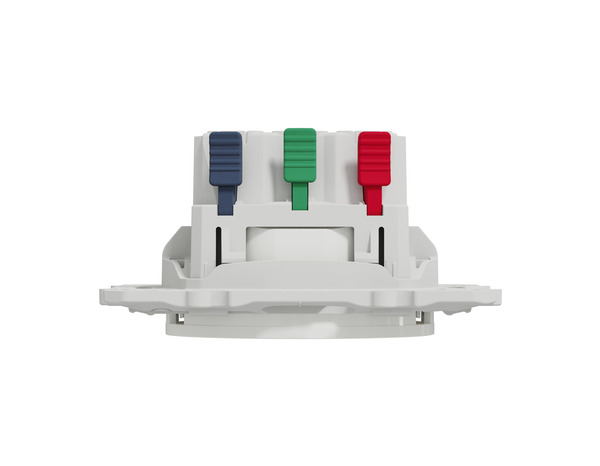 Prise avec terre affleurante "Odace" blanc - Connexion rapide - Brico Dépôt