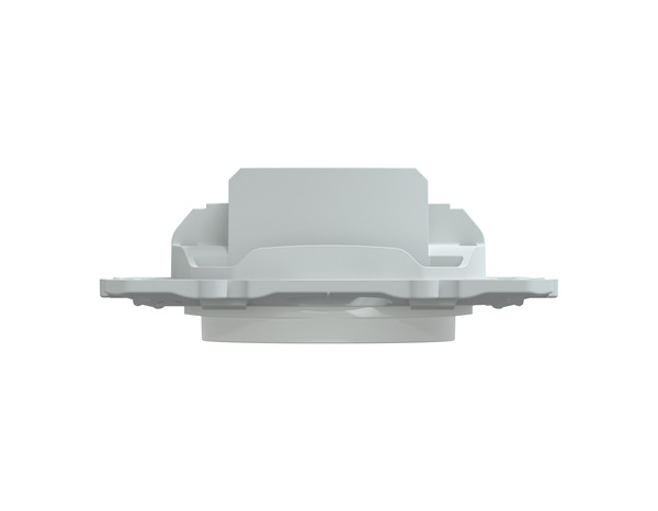 Prise TV simple "Ovalis" blanc - Connecteur TV mâle CEI 9,52 mm - Brico Dépôt