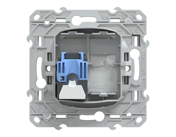 Prise Ethernet RJ45 "Ovalis" blanc - Grade 3 - Cat 6 STP - Réseaux VDI - Brico Dépôt