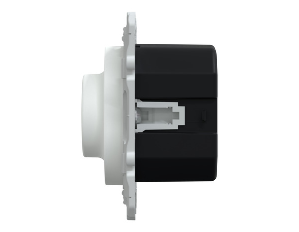 Variateur de lumière universel "Ovalis" blanc - Raccordement 2 fils - Brico Dépôt